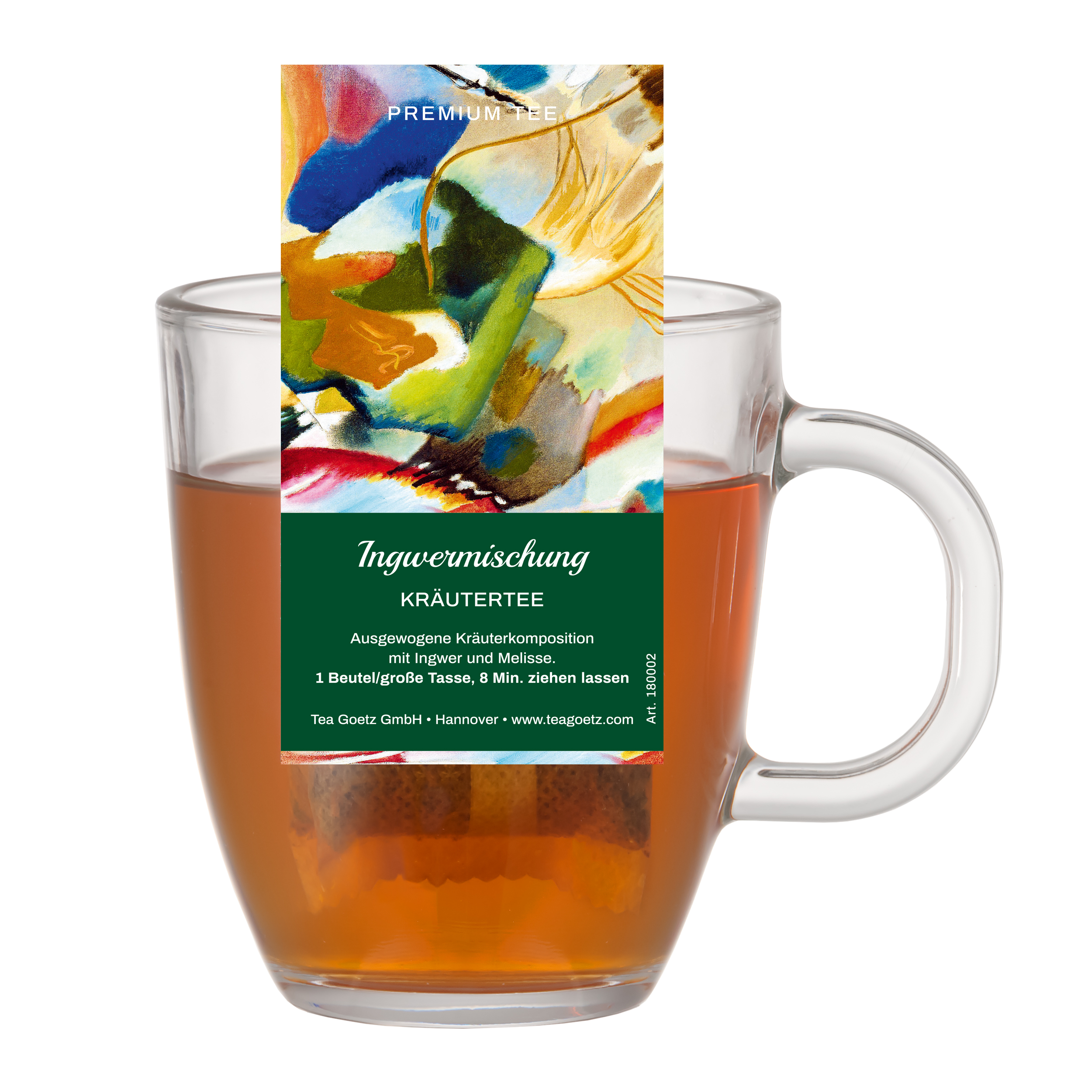 Big Tea Bag Ingwermischung - Kräutertee (Teebeutel)