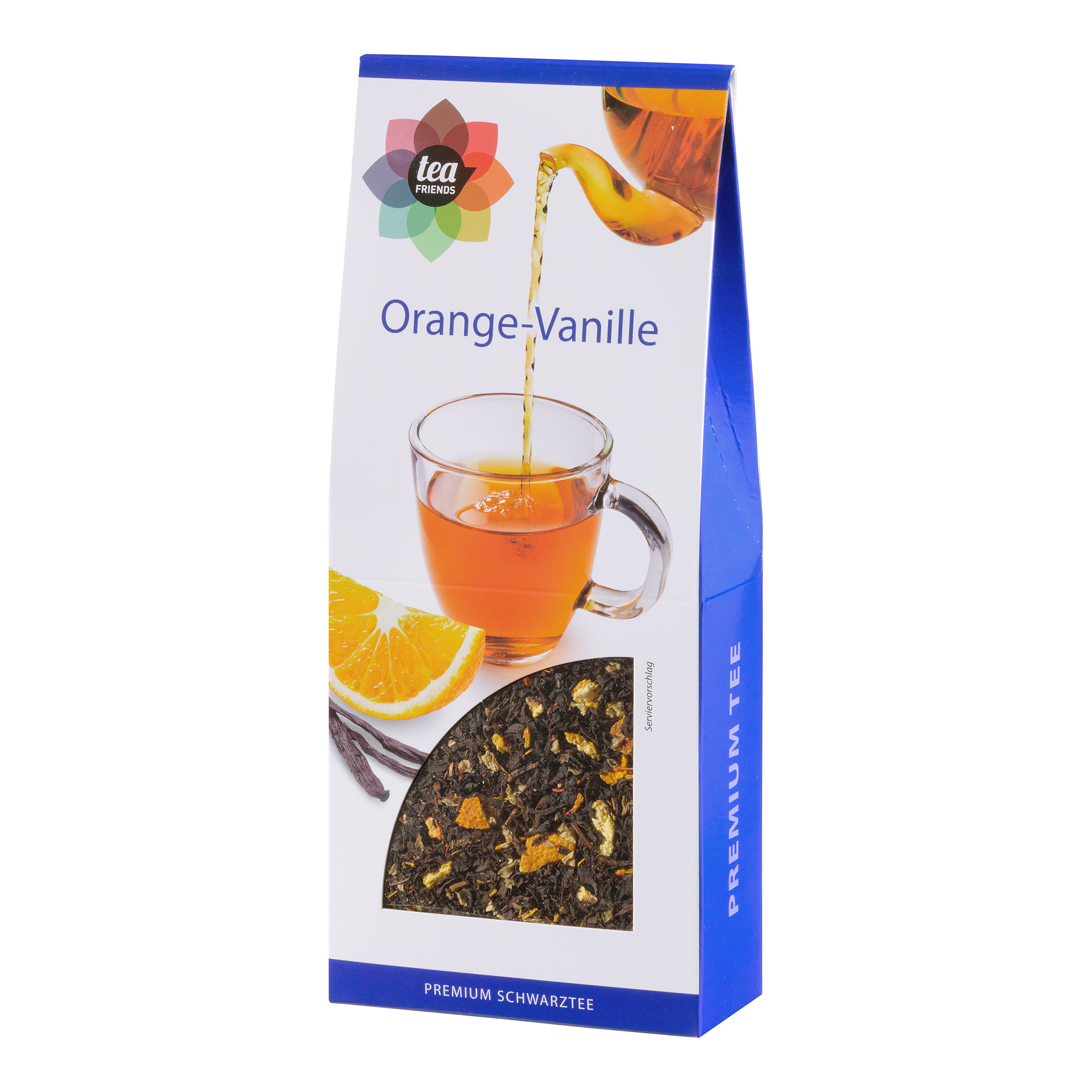 90g Orange-Vanille loser aromatisierter Schwarztee