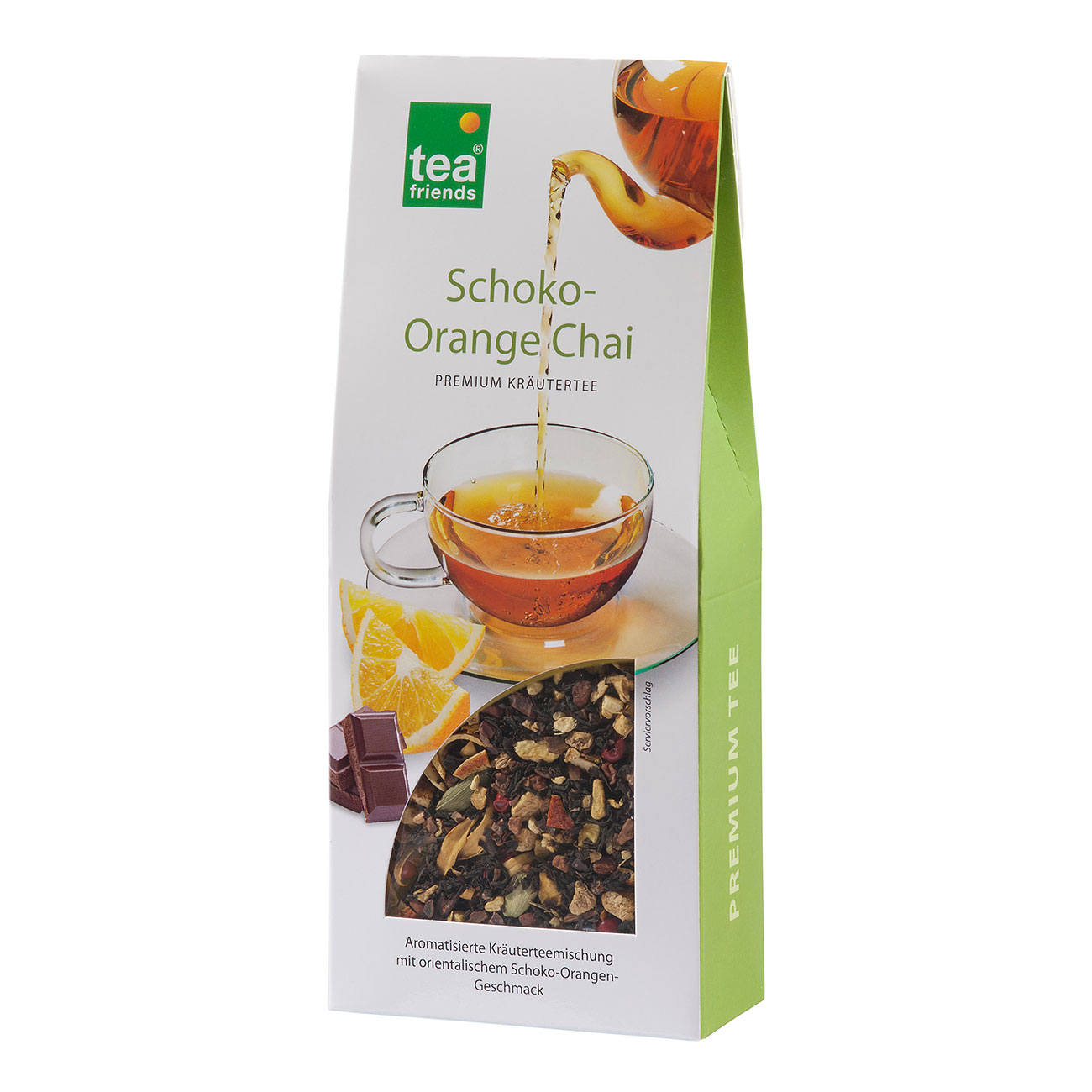 90g Schoko-Orange Chai loser aromatisierter Kräutertee